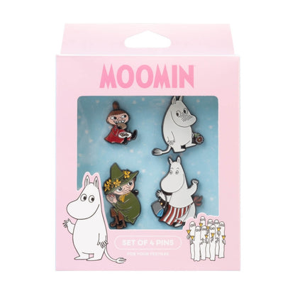 Moomins - 4 segių rinkinys drabužiams arba kuprinei