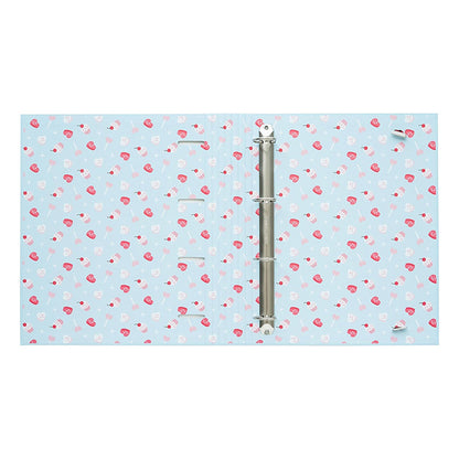 Pusheen – aplankas su 4 žiedais iš „Purrfect Love“ kolekcijos