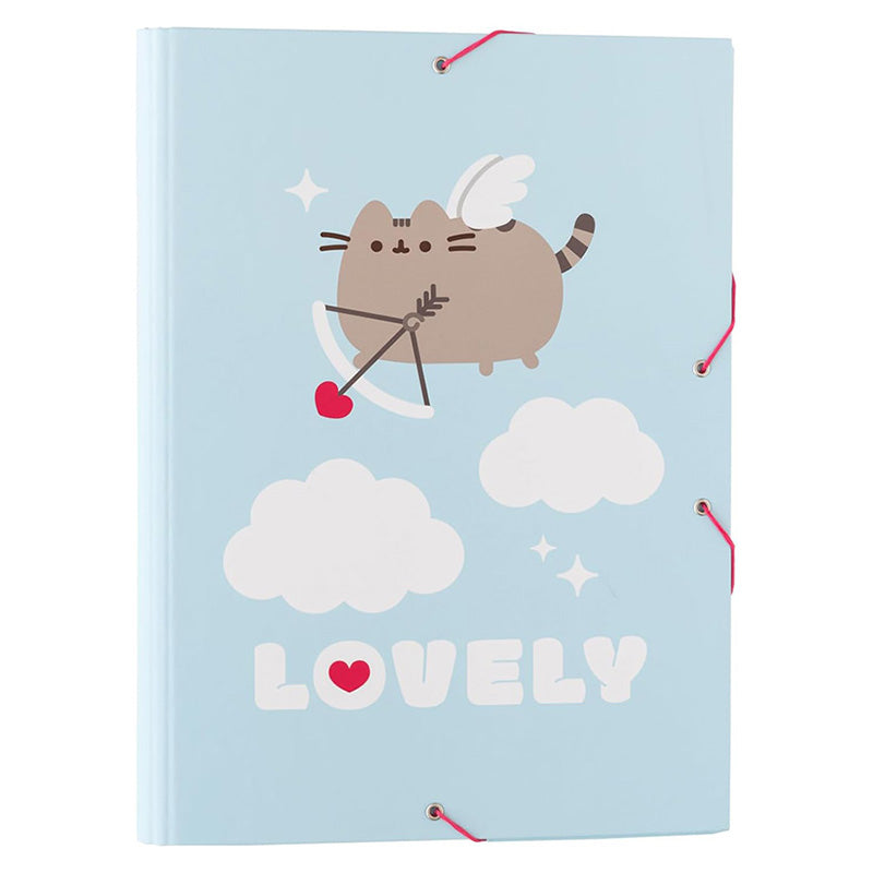 Pusheen – aplankas / dokumentų dėklas iš „Purrfect Love“ kolekcijos (24,5 x 34 cm)