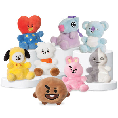 Line Friends BT21 – Pliušinis talismanas 13 cm VAN Palm Pals