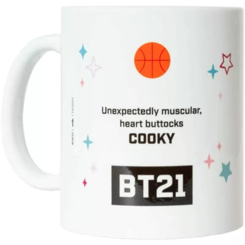 BT21 - Keraminis puodelis 300ml COOKY