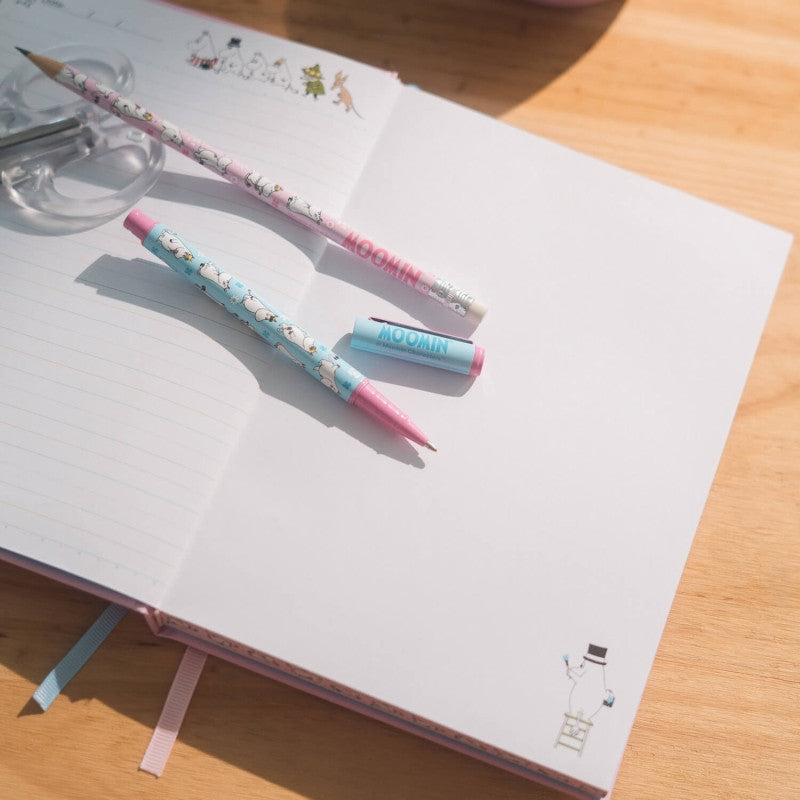 Moomins - Pieštukinė su rašikliu ir pieštuku rinkinys