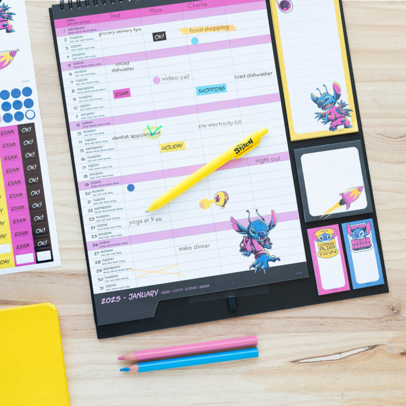 Disney Stitch – 2024/2025 m. sieninis kalendorius/planuoklis