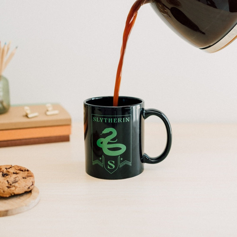 Harry Potter - Keraminis puodelis dovanų dėžutėje 350 ml Slytherin