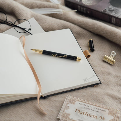 Hario Poterio A5 formato sąsiuvinis su rašikliu „Hogwarts“