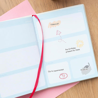 Pusheen – kalendorius / savaitinis planuoklis 2023/2024 (11,3 x 16,2 cm)