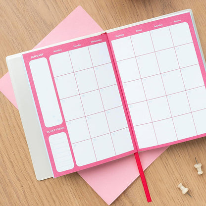 Pusheen – kalendorius / savaitinis planuoklis 2023/2024 (11,3 x 16,2 cm)