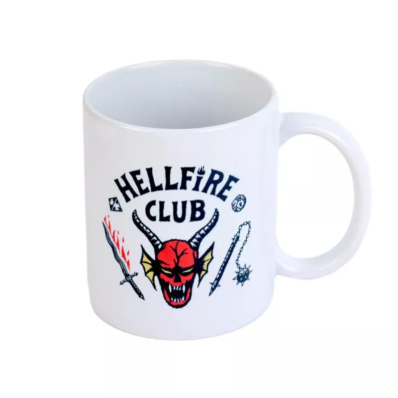 Stranger Things - Keramikinis puodelis dovanų dėžutėje 350ml (Hellfire Club)