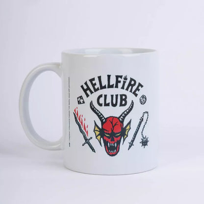 Stranger Things - Keramikinis puodelis dovanų dėžutėje 350ml (Hellfire Club)