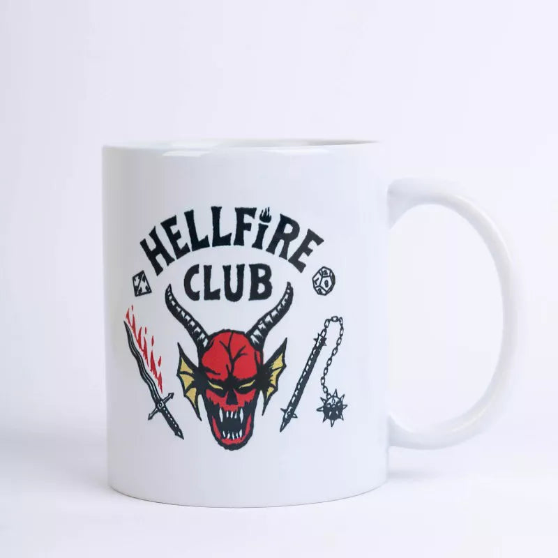 Stranger Things - Keramikinis puodelis dovanų dėžutėje 350ml (Hellfire Club)