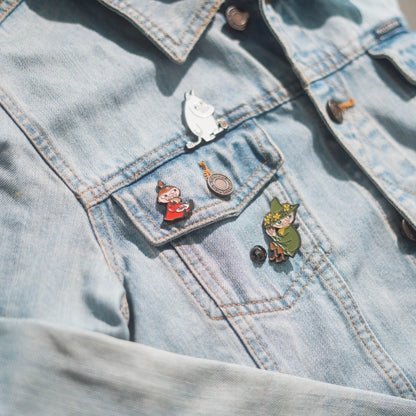 Moomins - 4 segių rinkinys drabužiams arba kuprinei