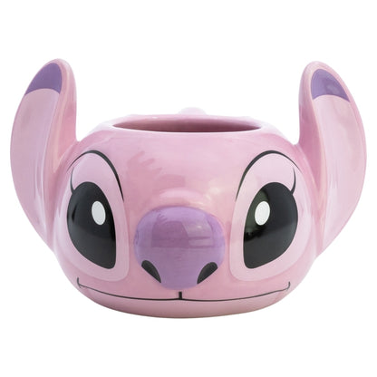Disney Stitch – 3D keraminis puodelis dovanų dėžutėje iš Angel kolekcijos, 375 ml
