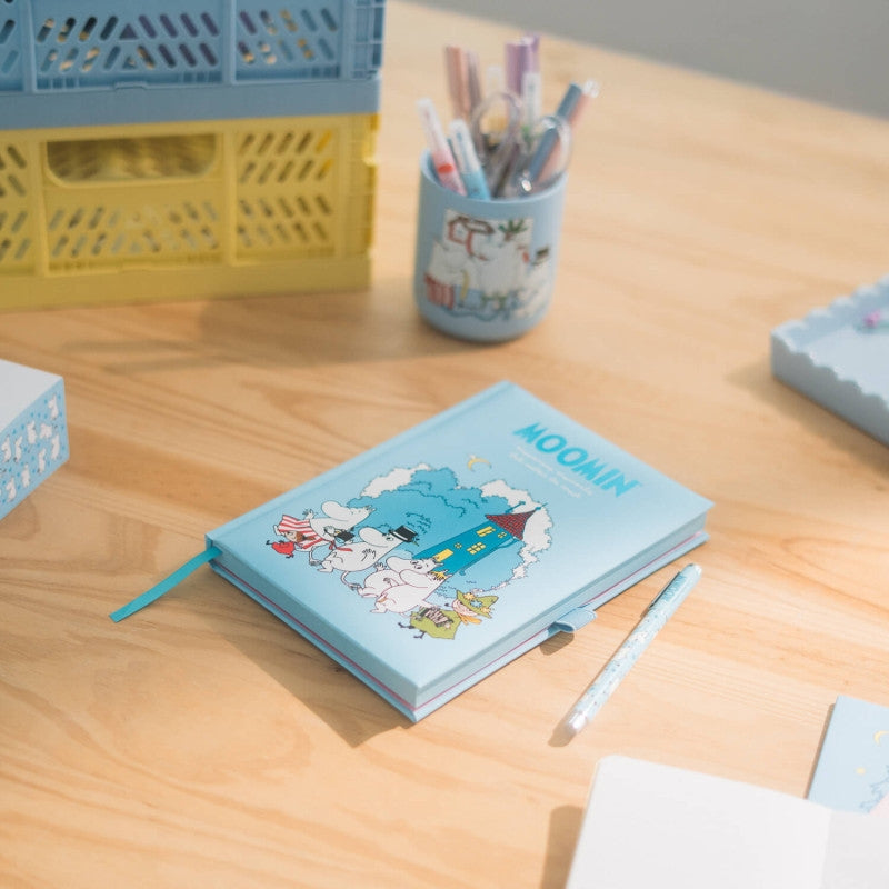 Moomins - Sąsiuvinis / Užrašinė A5 su rašikliu