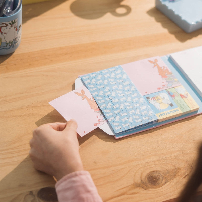 Moomins - Savaitės planuoklis A4 su lipniais lapeliais