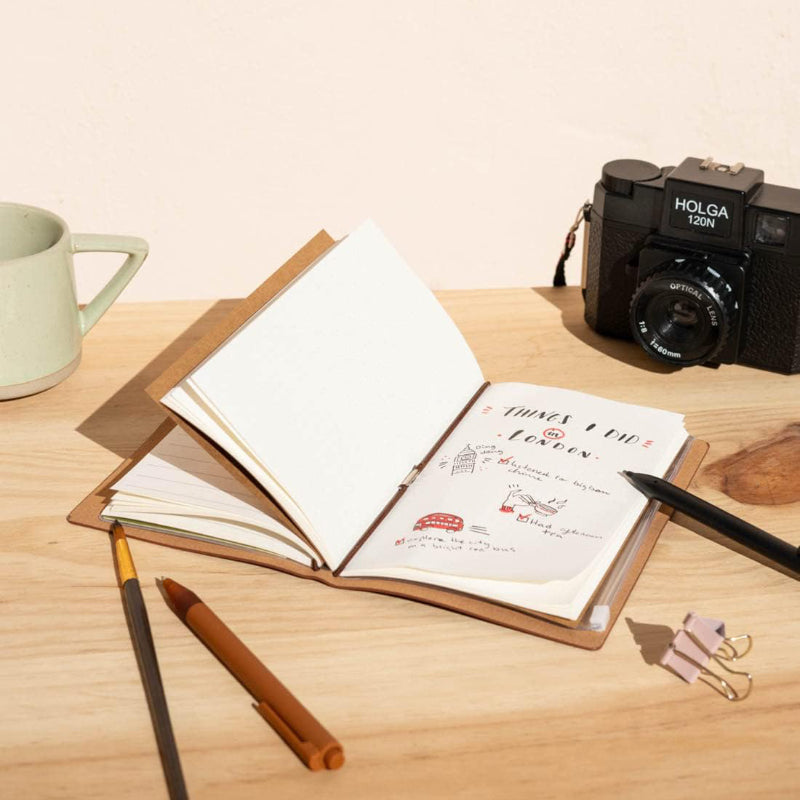 Haris Poteris - Odinaminis kelioninis sąsiuvinis 12x19,6 cm (Rudas)