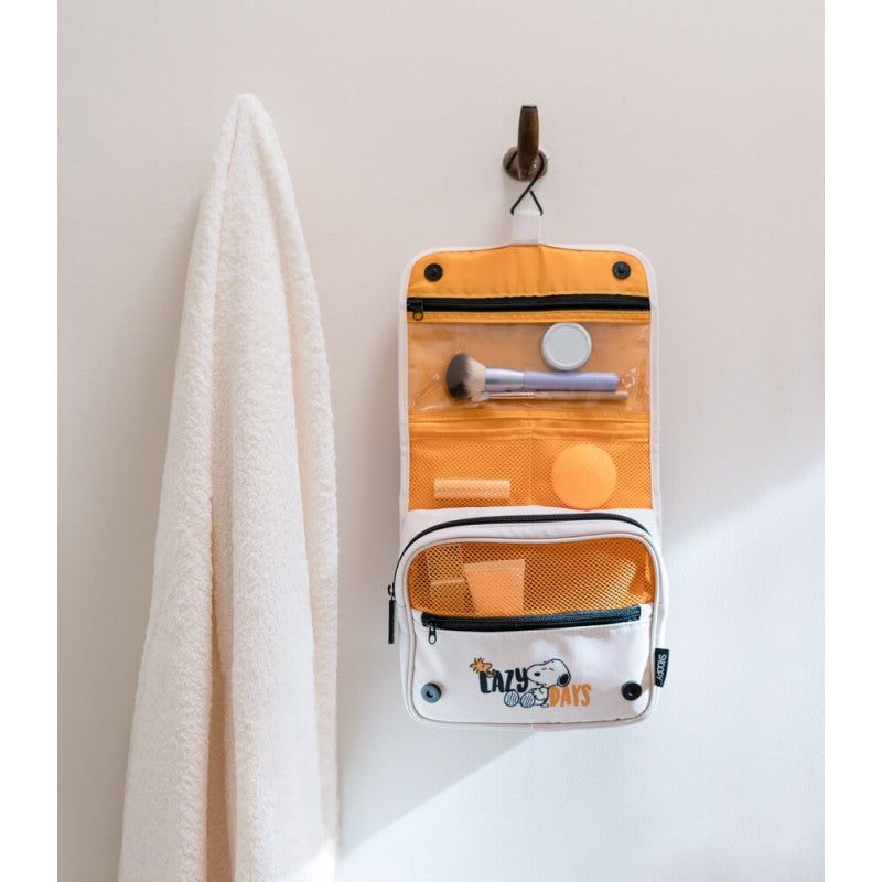 Snoopy - kelioninis tualeto reikmenų krepšys su pakabinamu kabliu