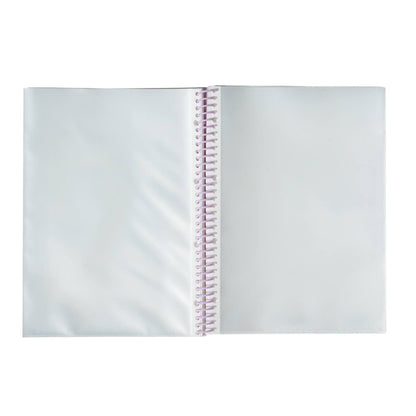 Pusheen - A4 segtuvas su gumine juosta + 30 permatomų įmaučių