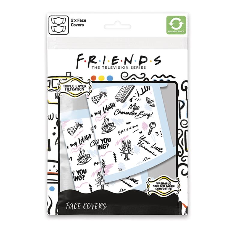 Friends – Apsauginė kaukė su trigubu filtru