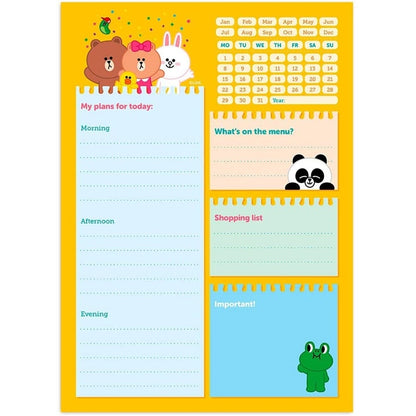 LINE FRIENDS – Planuoklis A5