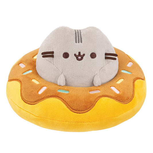 Pusheen - Pusheen pliušinis talismanas su šokoladiniu keksiuku 13 cm