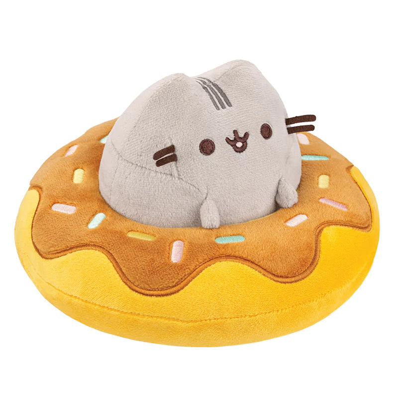 Pusheen - Pusheen pliušinis talismanas su šokoladiniu keksiuku 13 cm