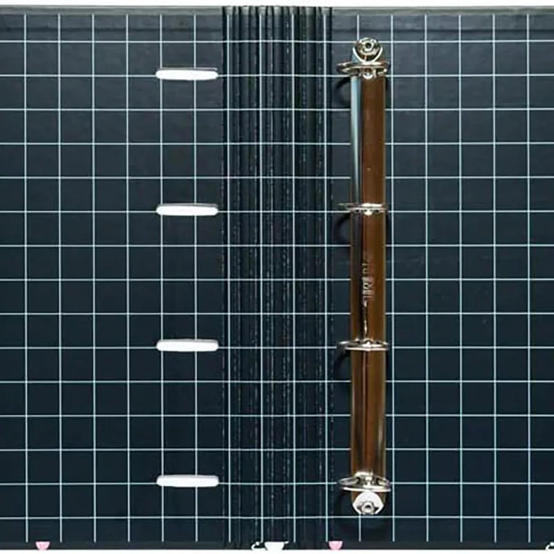 BT21 - A4 segtuvas su puslapiais (4 žiedai, guminė juosta)