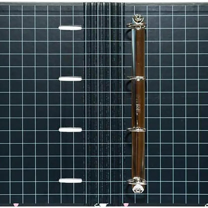 BT21 - A4 segtuvas su puslapiais (4 žiedai, guminė juosta)