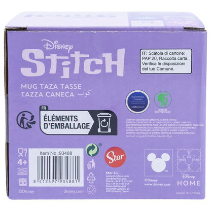 Disney Stitch – keraminis puodelis dovanų dėžutėje iš „Stitch & Angel Collection“ 325 ml