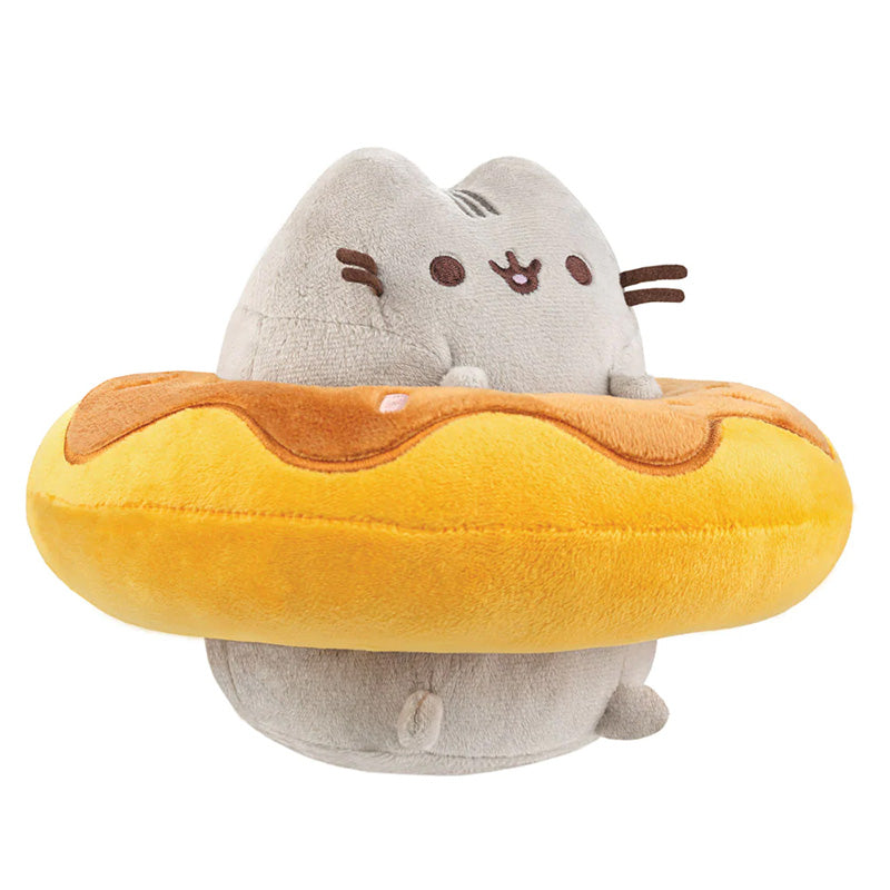 Pusheen - Pusheen pliušinis talismanas su šokoladiniu keksiuku 13 cm