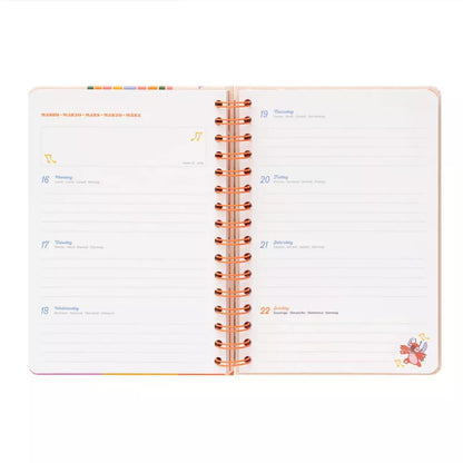 Disney Stitch – savaitinis A5 formato planuoklis 2025/2026 m.