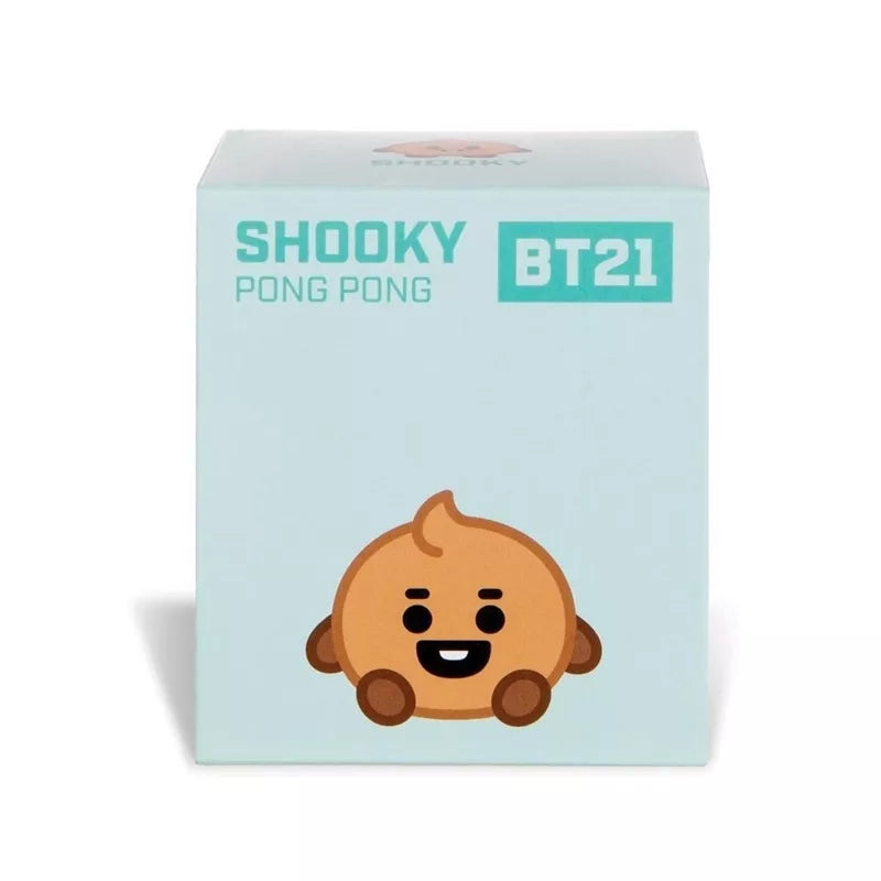 Line Friends BT21 – Talismano 8 cm SHOOKY Baby Pong Pon