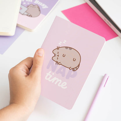 Pusheen – A6 formato sąsiuvinių rinkinys iš kolekcijos „Moments“ (3 vnt.)