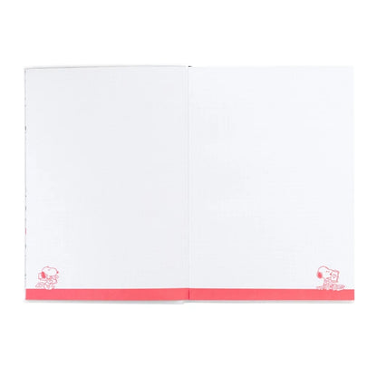 Snoopy - Pliušinis sąsiuvinis / A5 sąsiuvinis iš Love Season kolekcijos