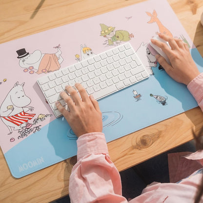 Moomins - XL kilimėlis stalui iš ekologinės odos 60 x 35 cm