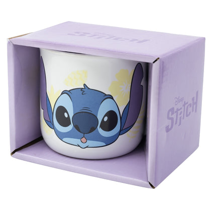 Disney Stitch – Keraminis puodelis dovanų dėžutėje iš kolekcijos „Palms“ 400 ml