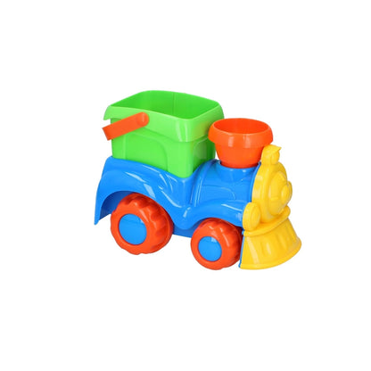 Eddy Toys – Smėlio dėžės žaislų rinkinys 8 vnt. Traukinys
