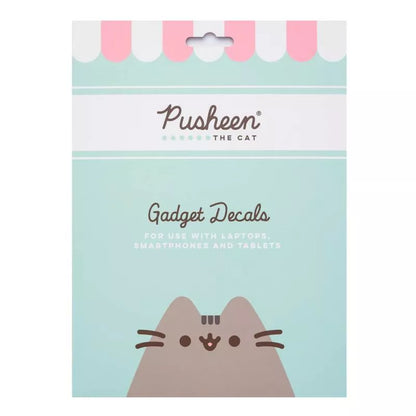 Pusheen - 16 lipdukų rinkinys nešiojamam kompiuteriui / išmaniajam telefonui iš „Foodie“ kolekcijos
