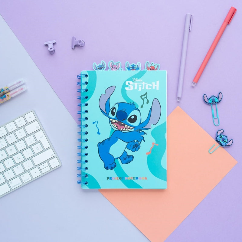 Disney Stitch - Sąsiuvinis / Užrašinė A5 iš „Waves“ kolekcijos
