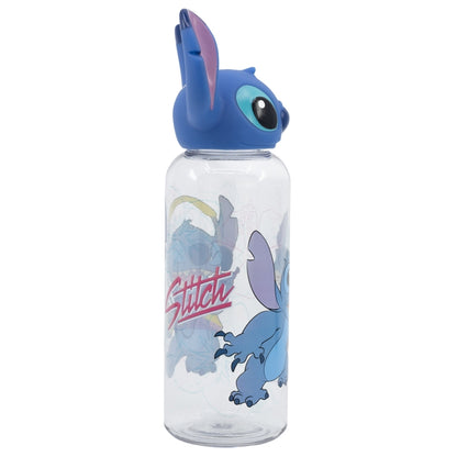 Disney Stitch – butelis 560 ml su 3D dangteliu iš „Flowers“ kolekcijos