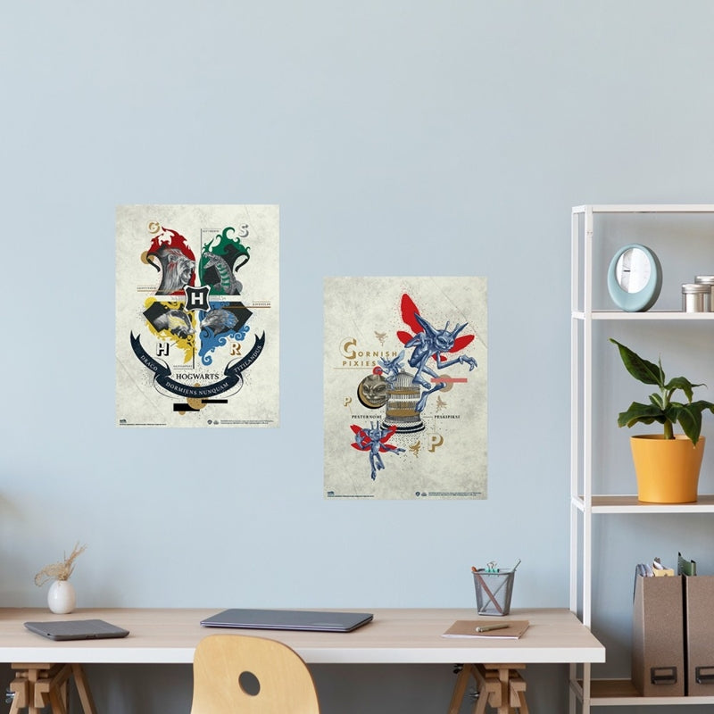 Haris Poteris - 2 sieninių plakatų rinkinys (38 x 52 cm)