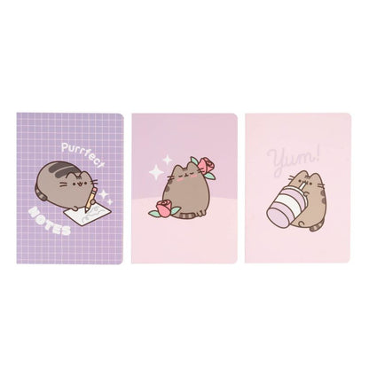Pusheen - A5 sąsiuvinių rinkinys iš "Moments" kolekcijos (3 vnt.)