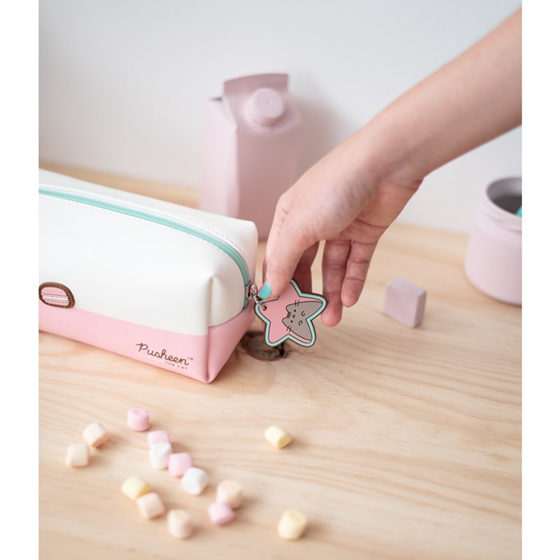 Pusheen – Rožių Kolekcijos Kosmetikos Krepšys (20 x 9 x 8,5 cm)