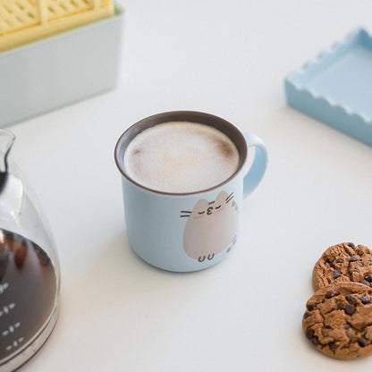 Pusheen - 380 ml keraminis puodelis iš „Purrfect Love“ kolekcijos.