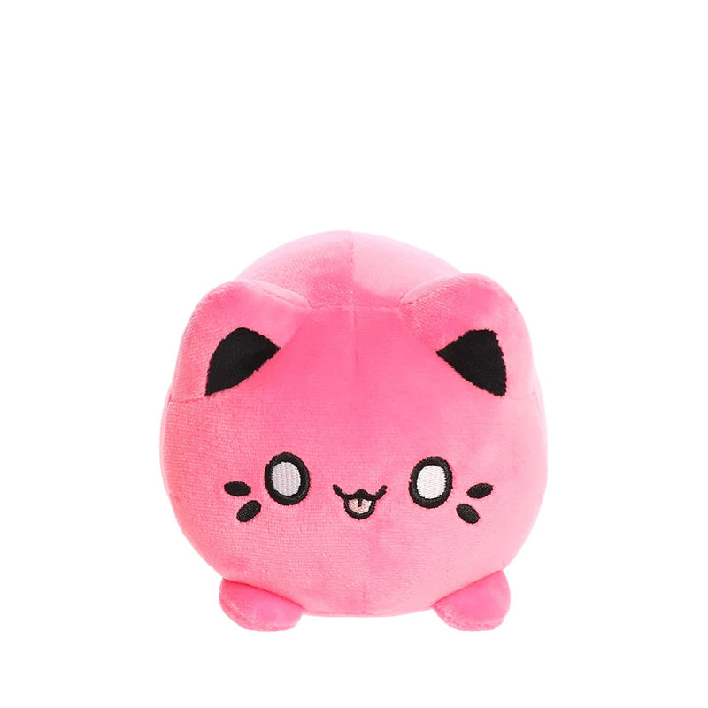 Tasty Peach – pliušinis talismanas 9 cm Vivid Pink Meowchi