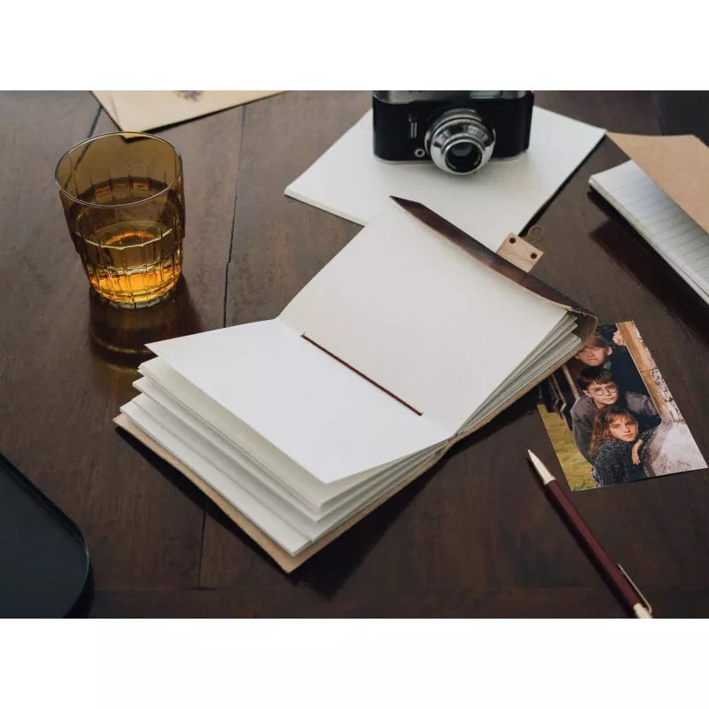 Hario Poteris - Odinis užrašų knygelė 13,5x18 cm (Ruda)