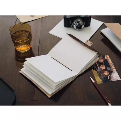 Hario Poteris - Odinis užrašų knygelė 13,5x18 cm (Ruda)